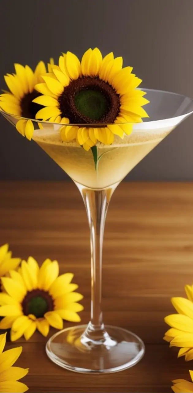 Sunflower Martini