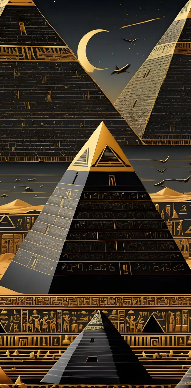 black pyramids