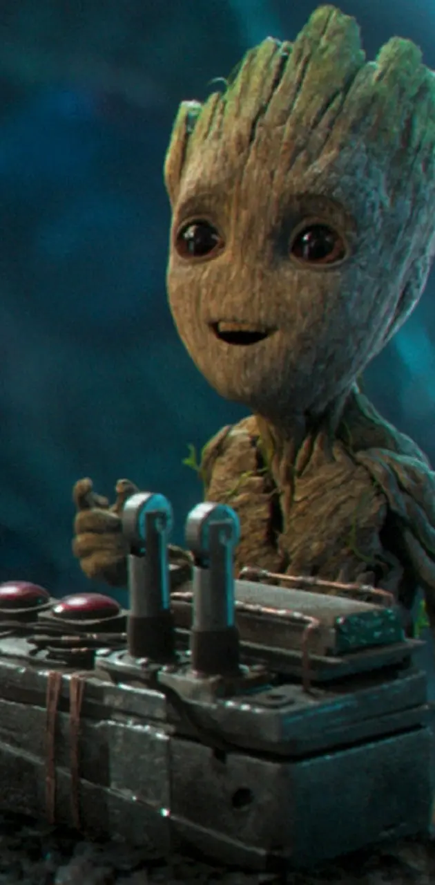Groot with bomb