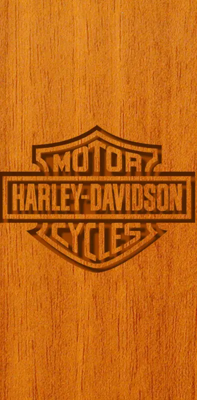 Harley Davidson Wood