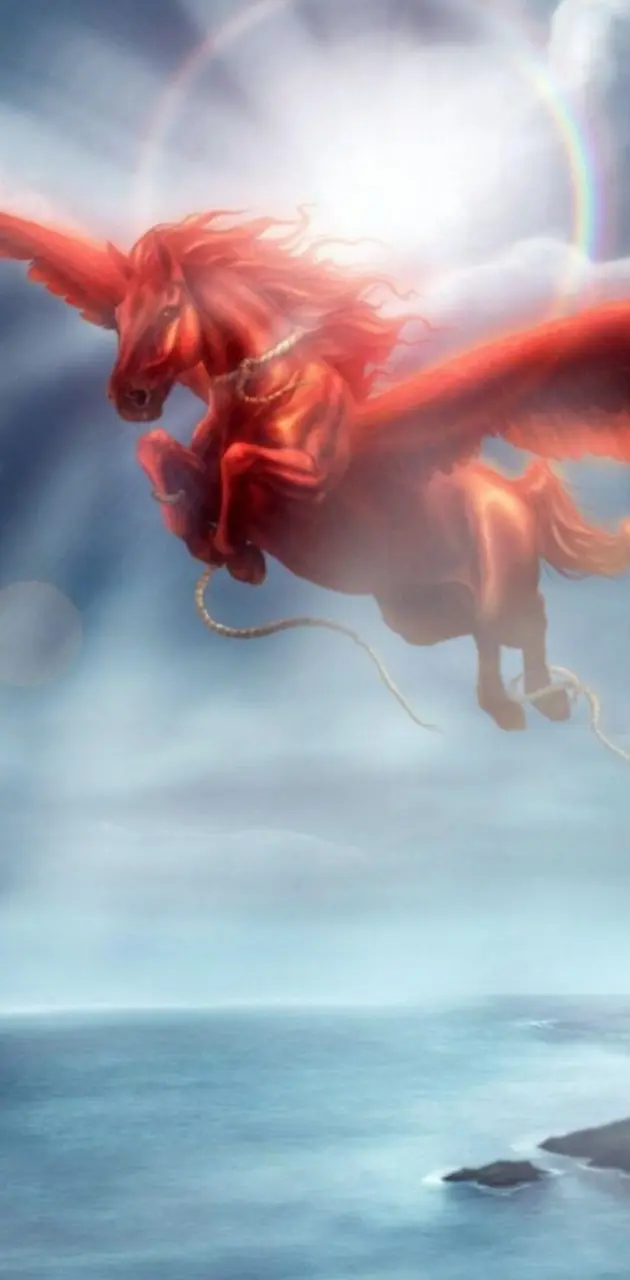 Pegasus red an free