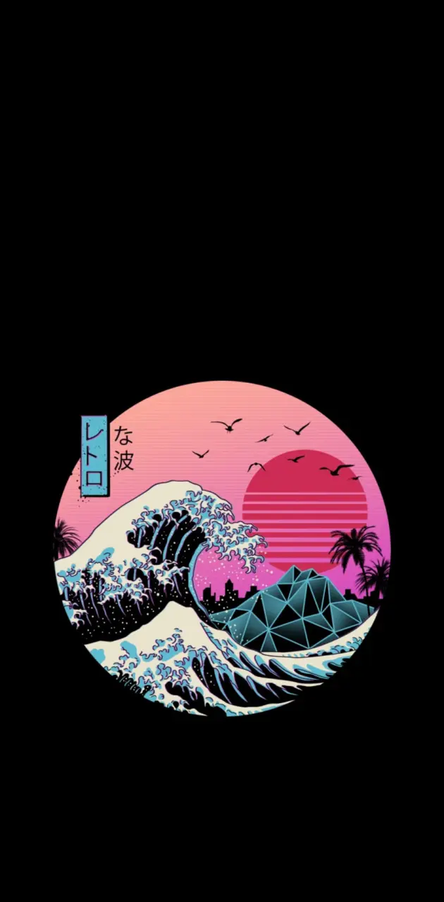 Great Wave wallpaper by Xwalls - Download on ZEDGE™ | b110