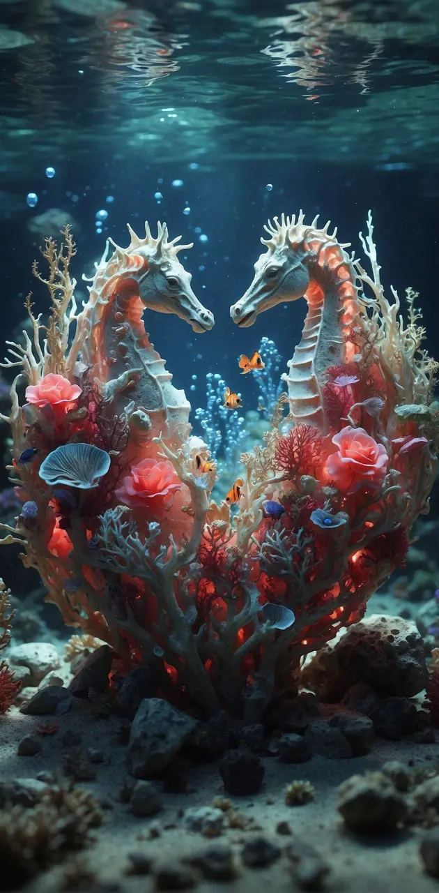  Underwater Valentine