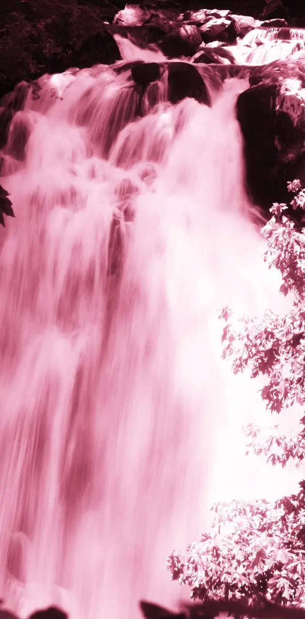 Pink Waterfall