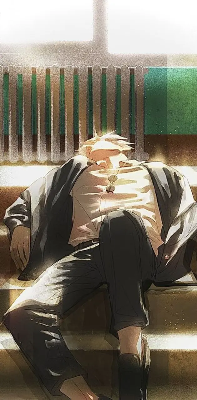 sleeping boy anime