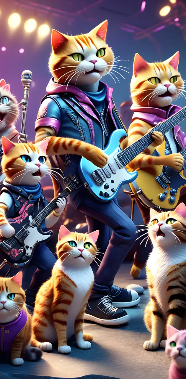 band of cats