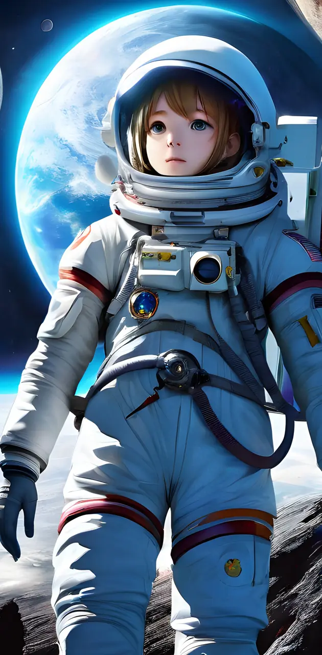 astronaut girl