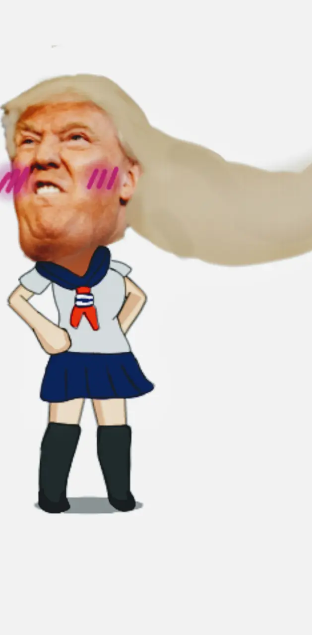 Trump in Anime form