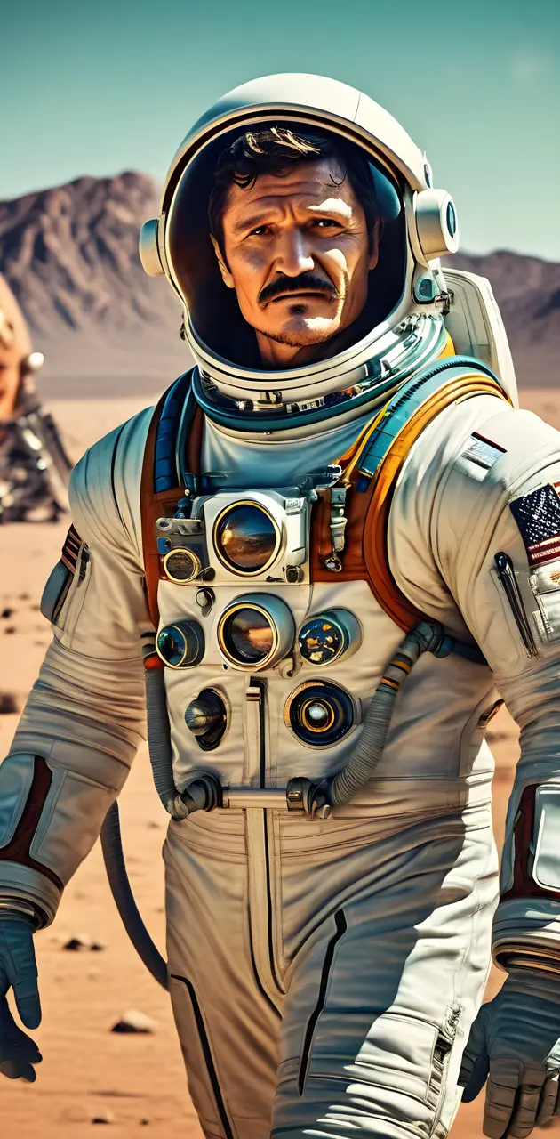 retro astronaut