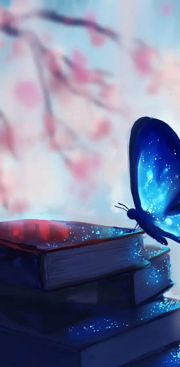Books and Butterfly
