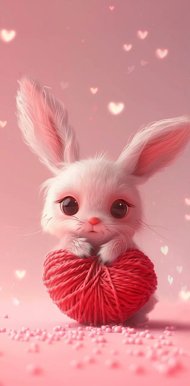 Heart bunny