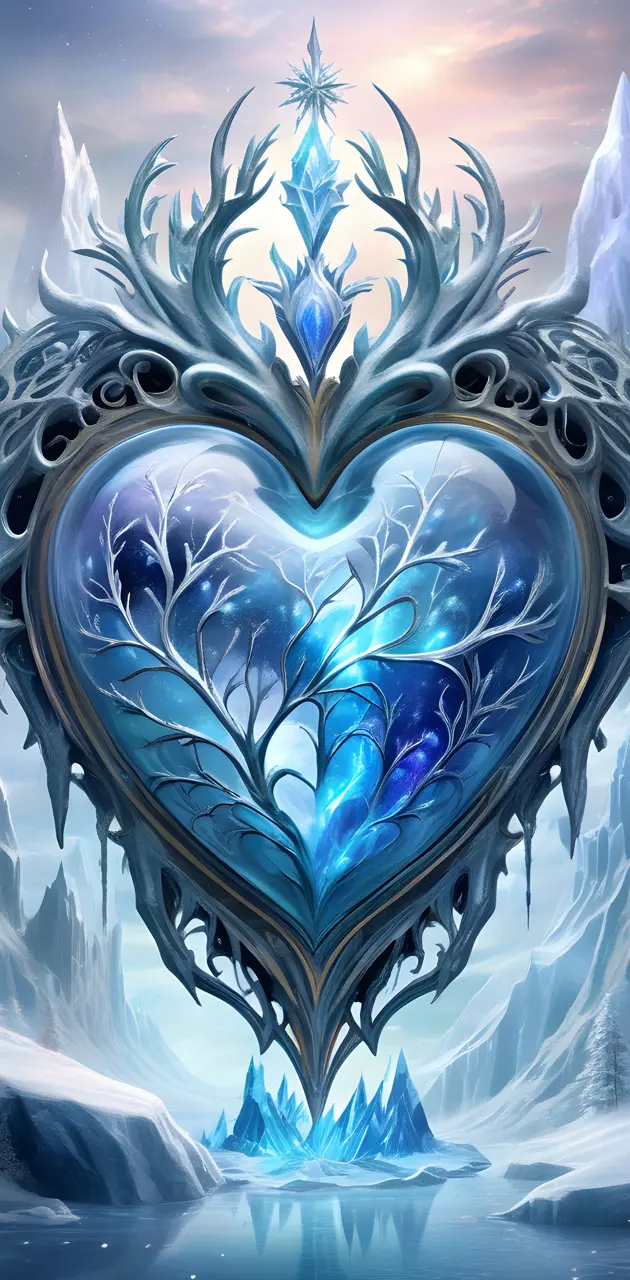 Fantasy Frozen Heart