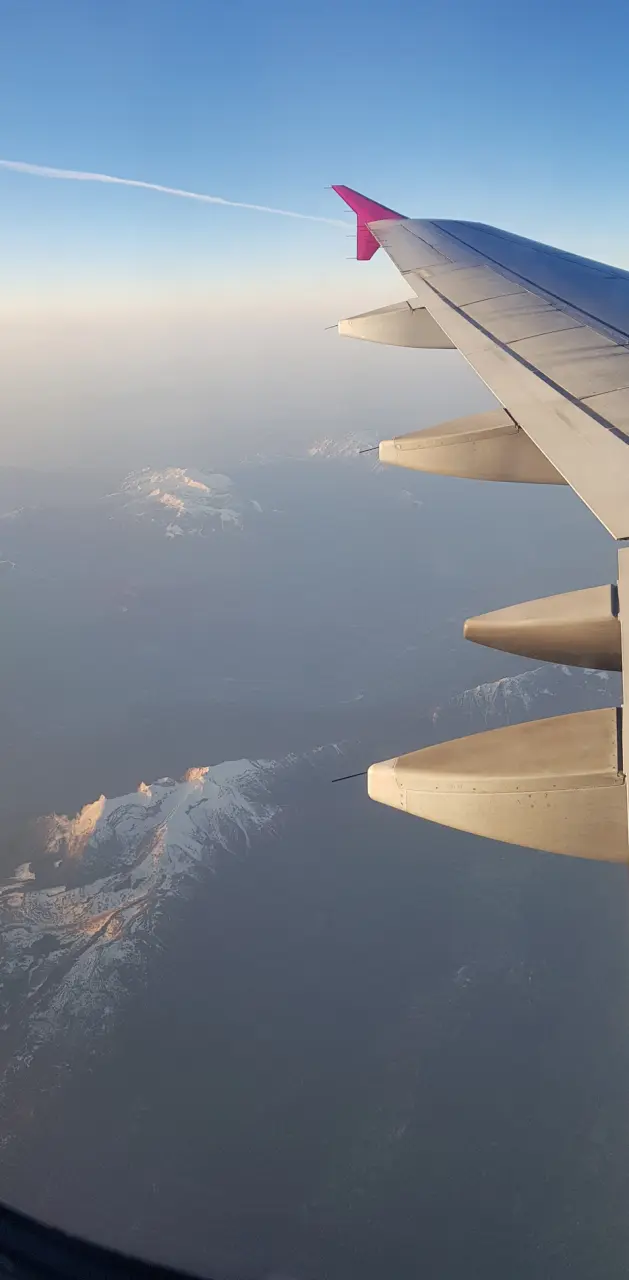 Mountain from air
