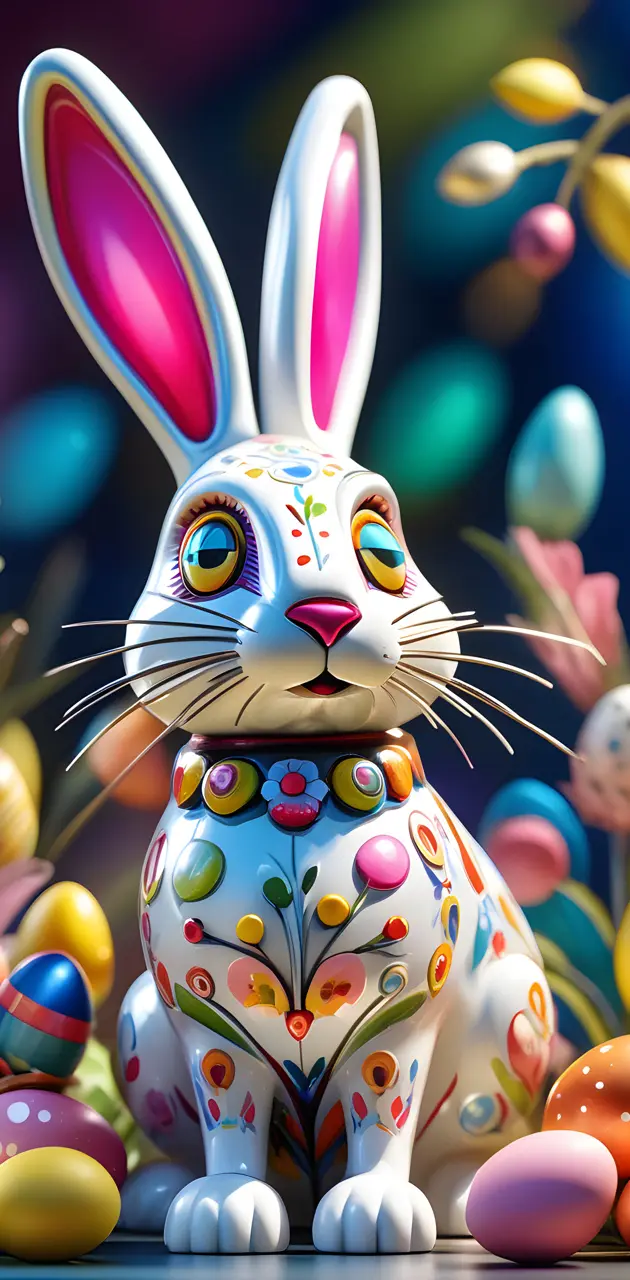 Easter Rabbit statue