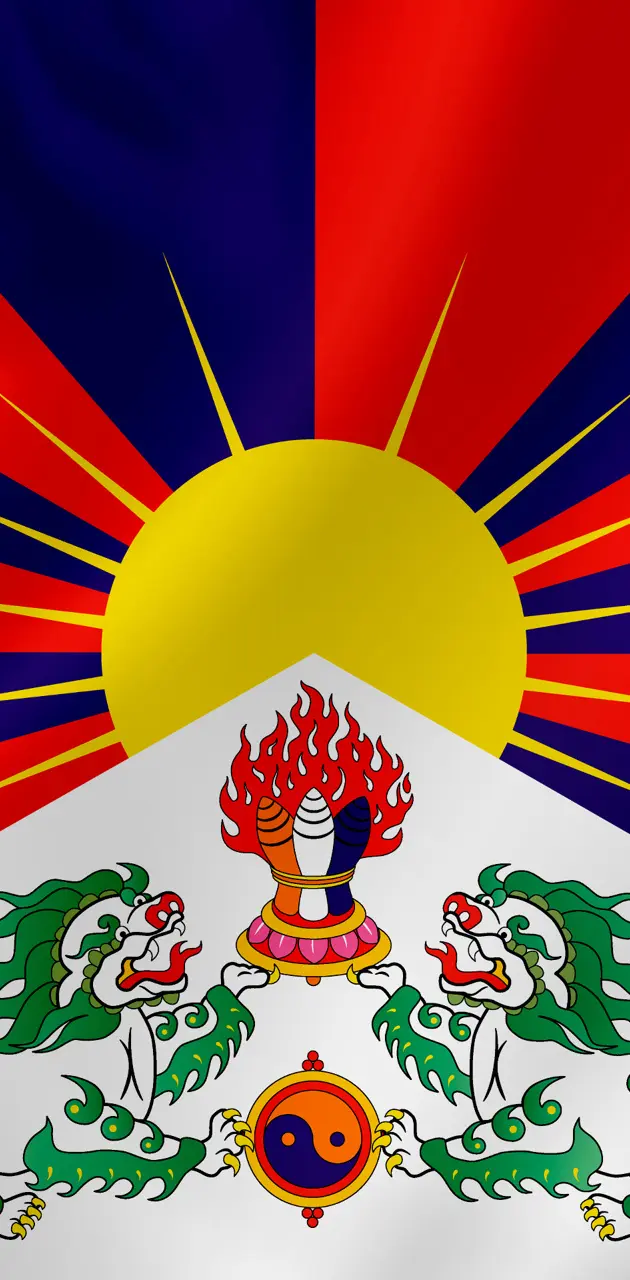 National flag of Tibet