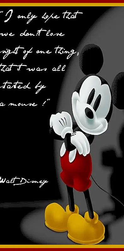 M Mouse And W Disney