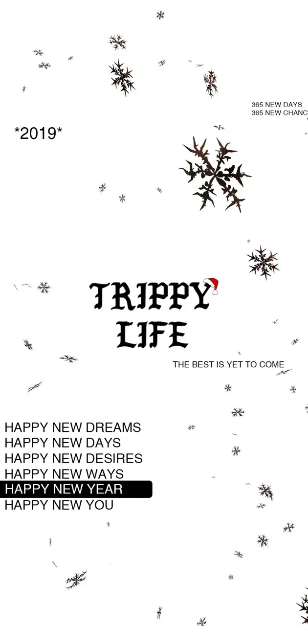 NEW YEAR 2019 TRIPPY