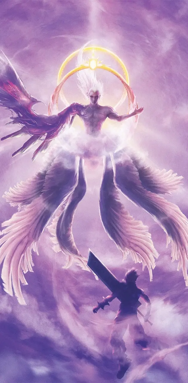 sephiroth one winged angel wallpaper