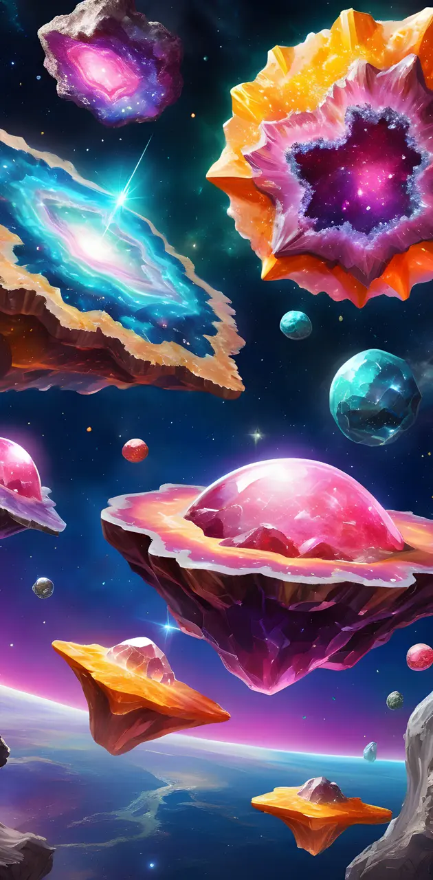 geodes in space