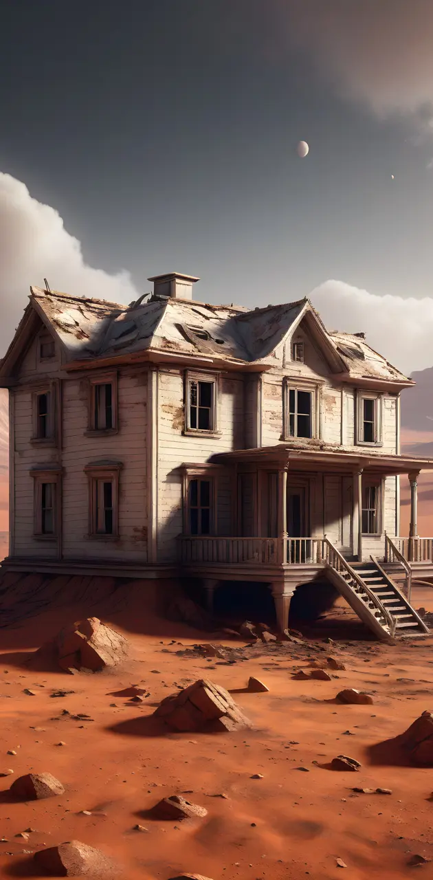 alone house on Mars