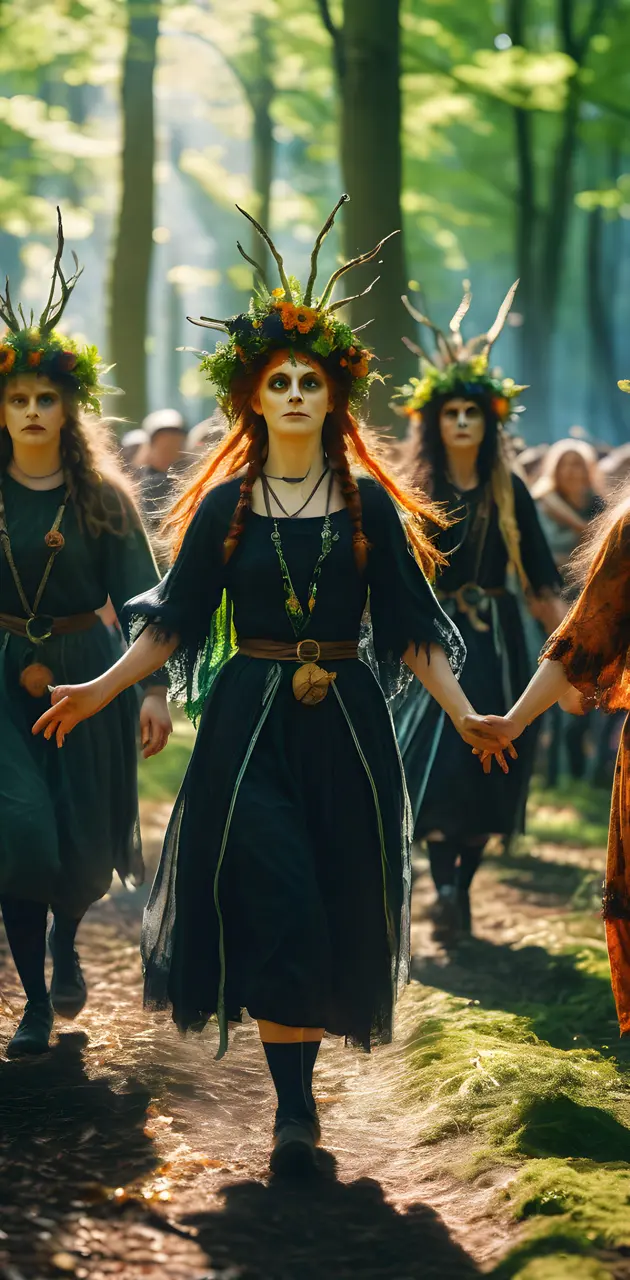 Beltane festival beech witches