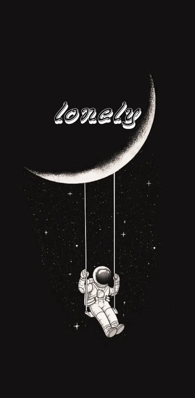 Lonely on the moon