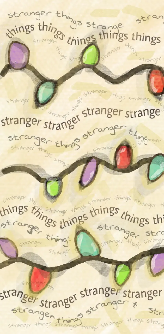Stranger things wall