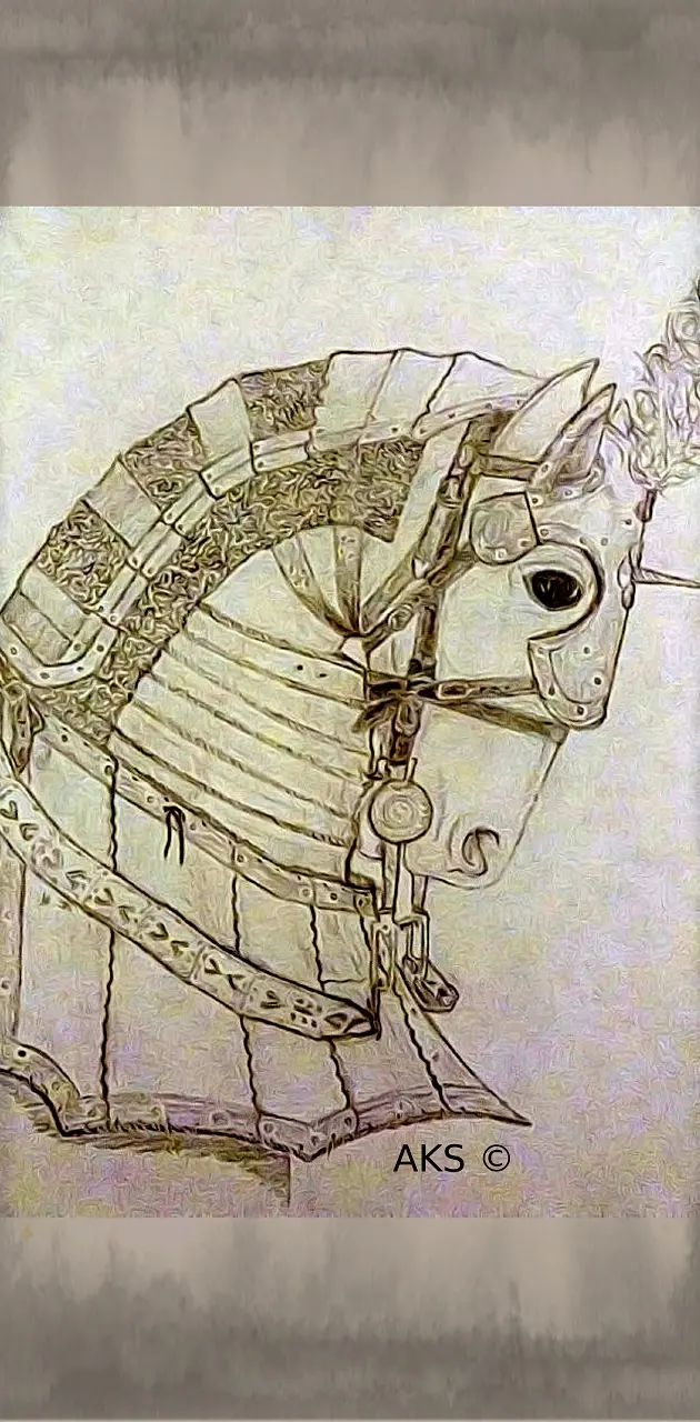 Armored Horse art