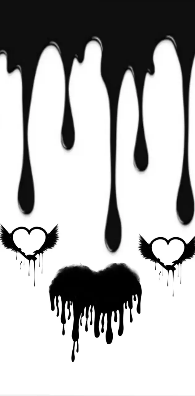 Dripping hearts