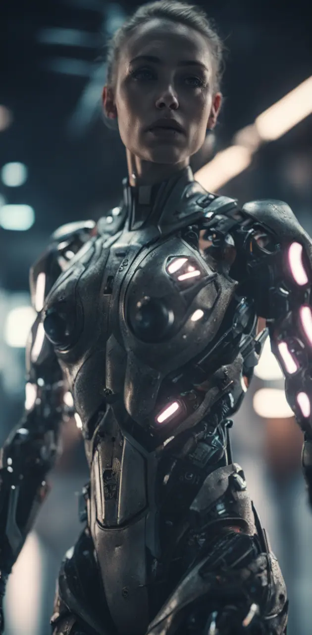 futurystic woma cyborg