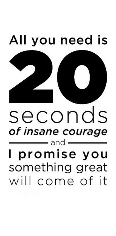 20 Secs Of Courage