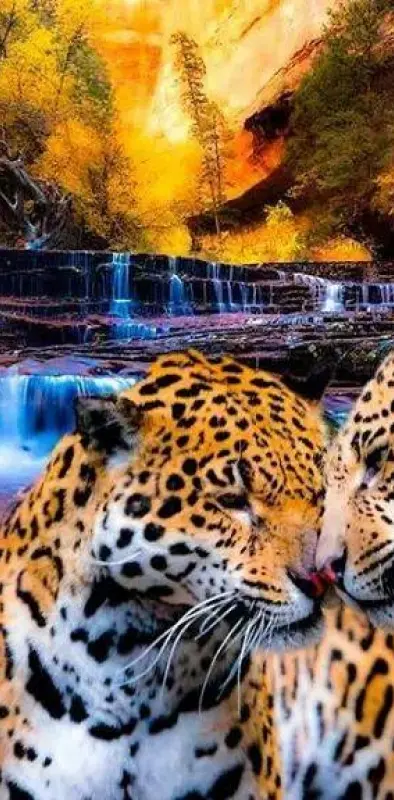 two jaguars