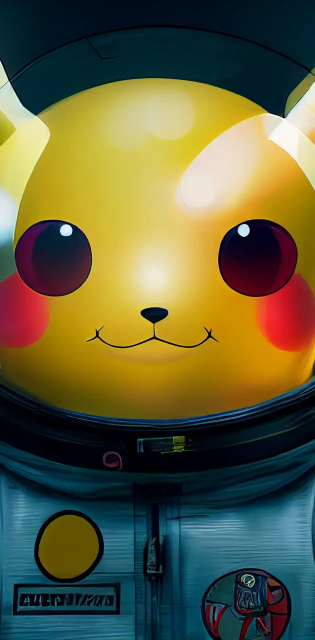 Astronaut Pikachu 