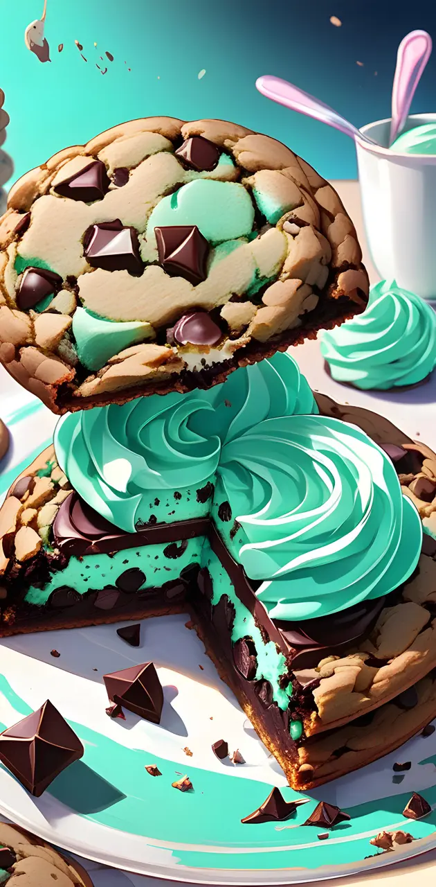chocolate cook mint filling