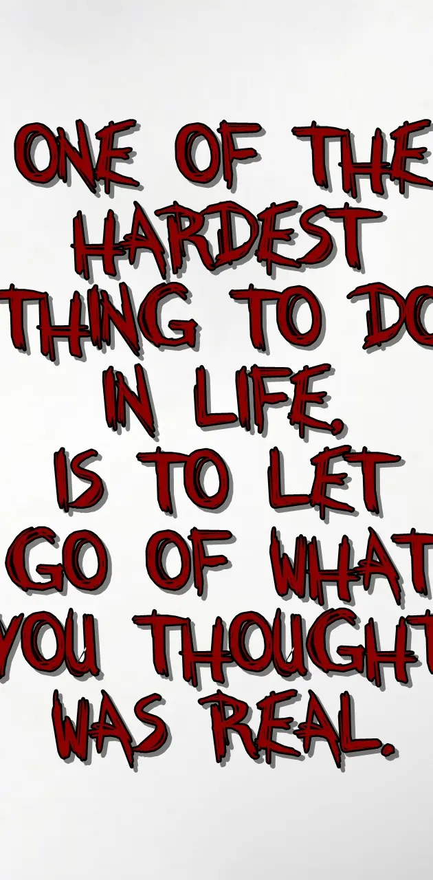 hardest thing