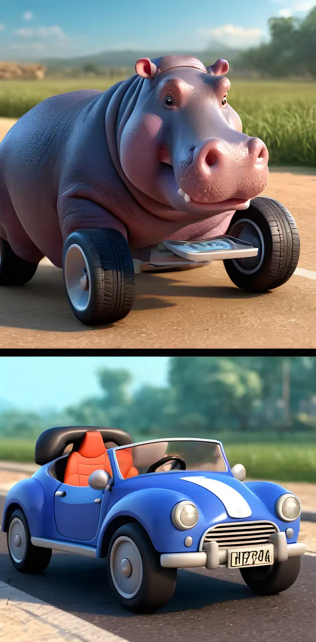 Hippo car