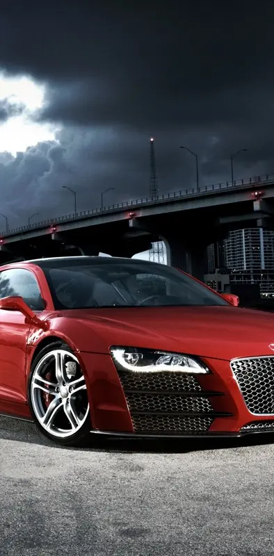 Red Audi R8