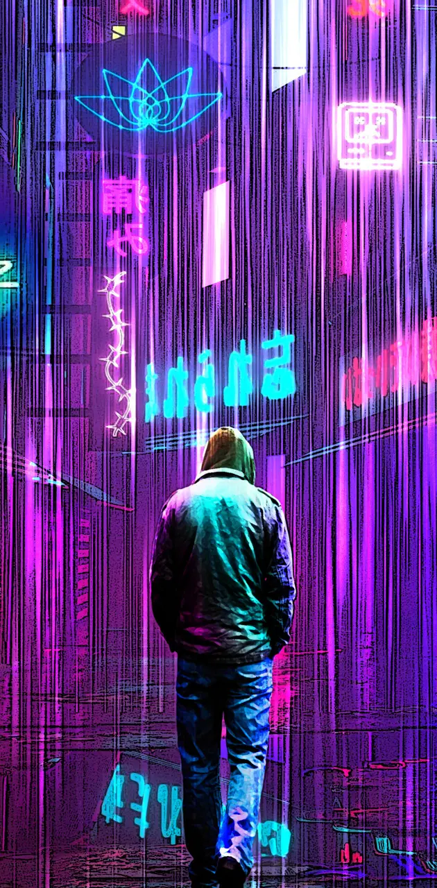 Cyberpunk Neon Wallpaper [1920x1080] : r/wallpaper