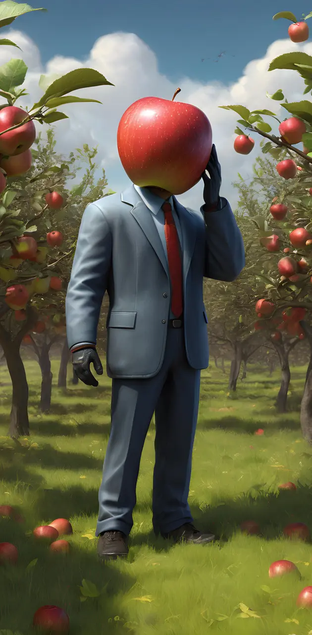 Apple man