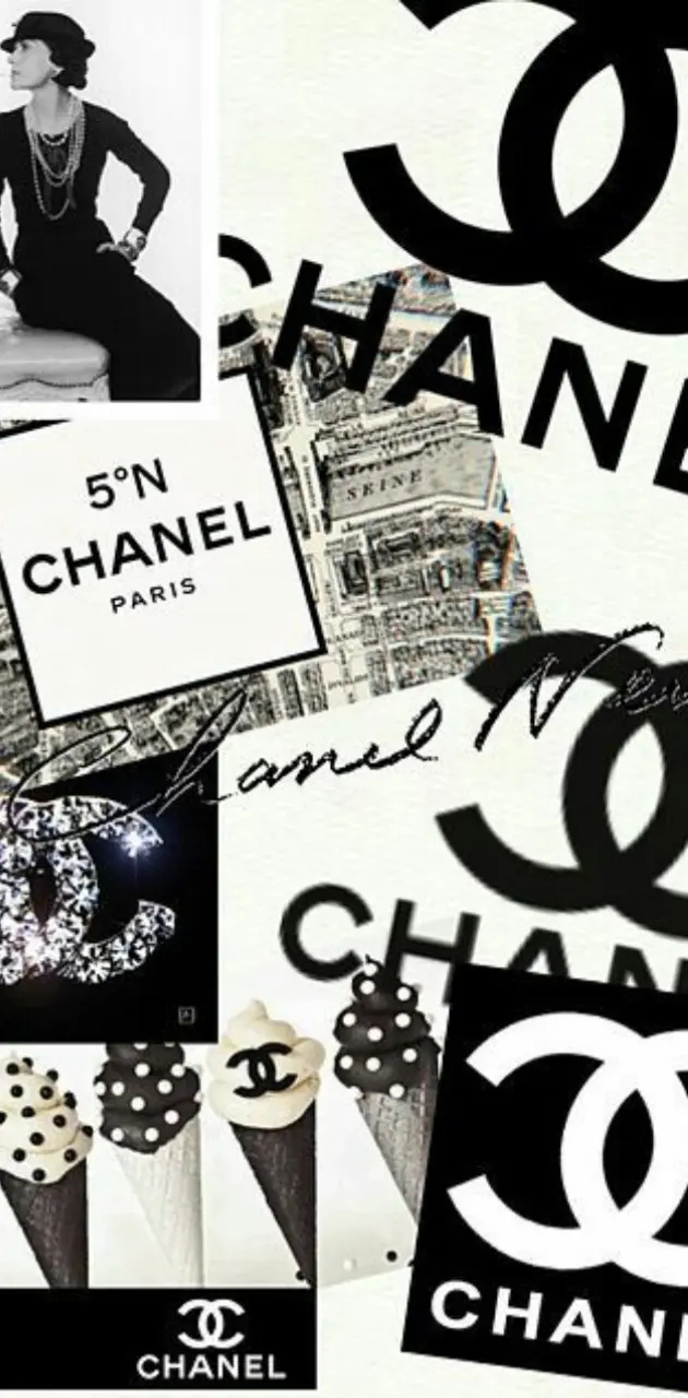 Chanel collage 3 wallpaper by societys2cent - Download on ZEDGE™ | 2ff0