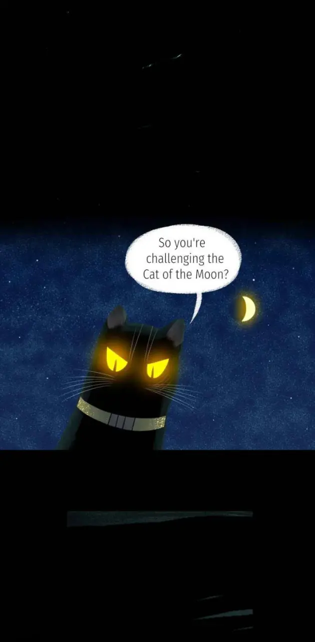 Cat of the moon