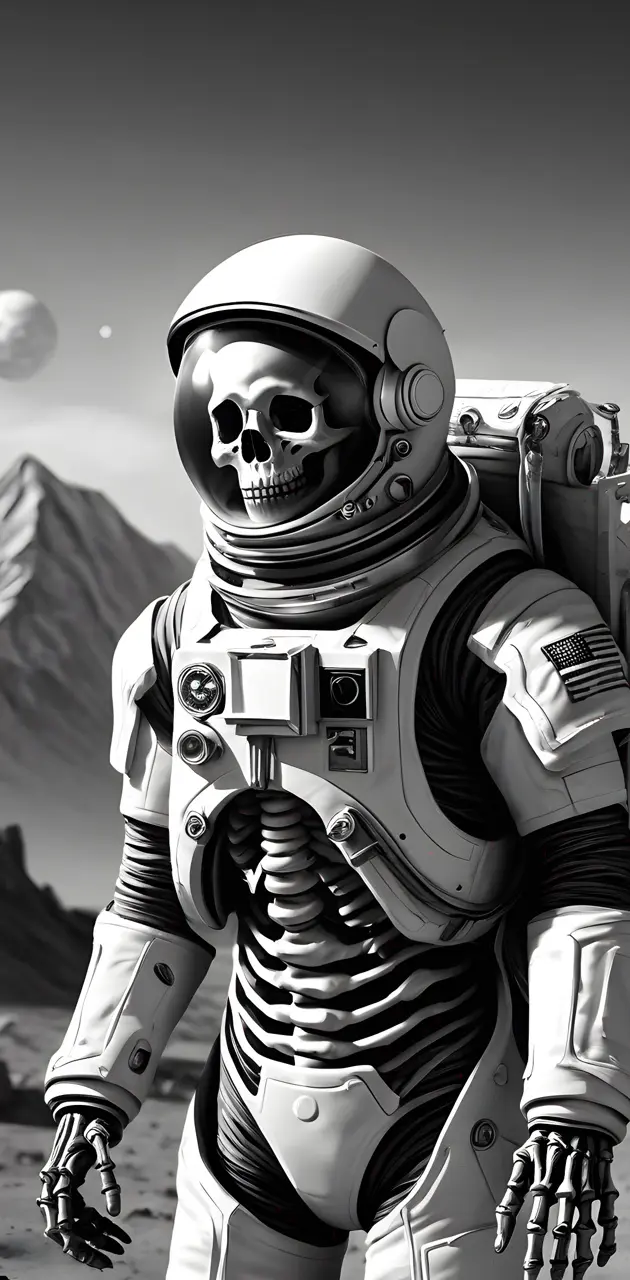skeleton astronaut 3