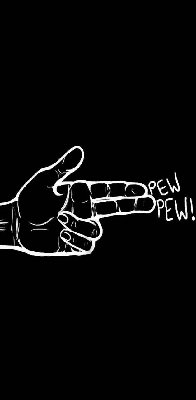 Pew pew hand