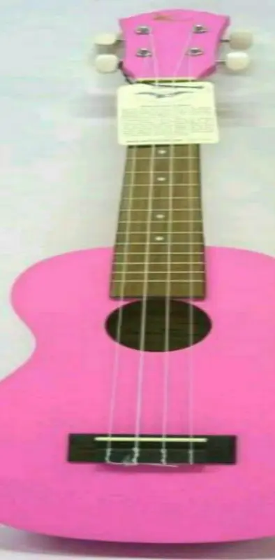 Guitar in pink