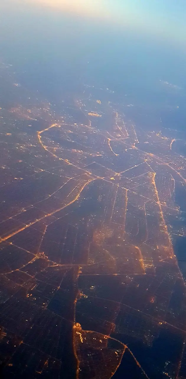 Budapest from air