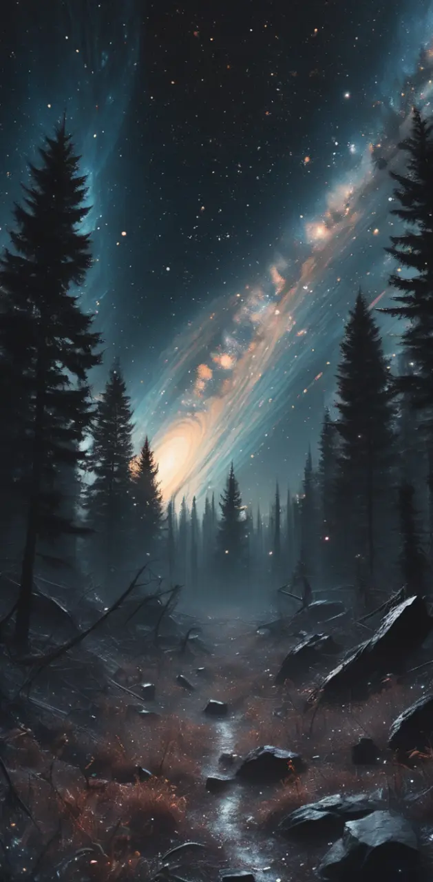 Cosmic Forest Galaxy