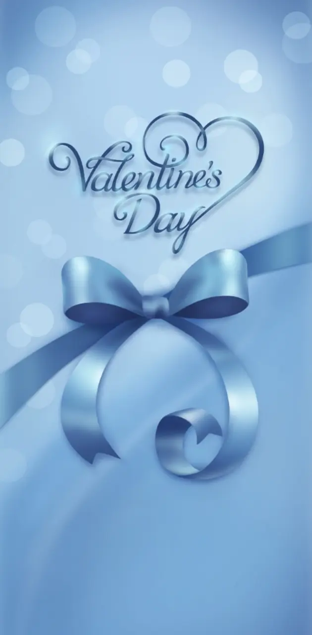 Valentines Day Blue