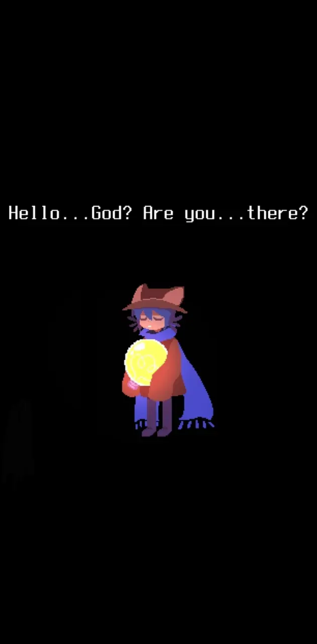 "God? Are you there?"