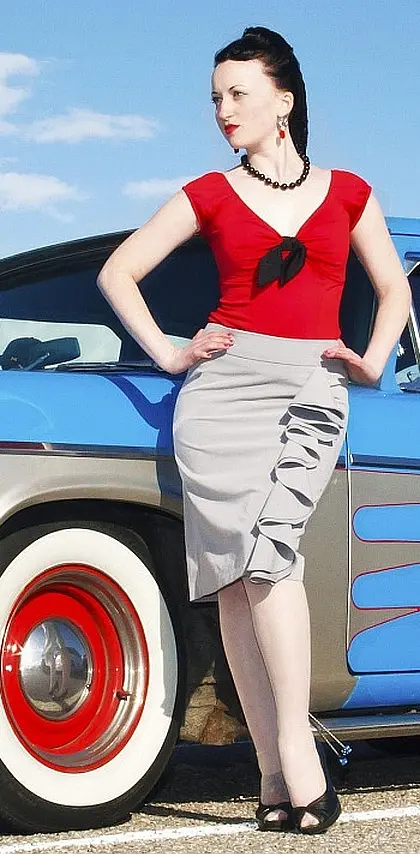 Pinup With Dodge
