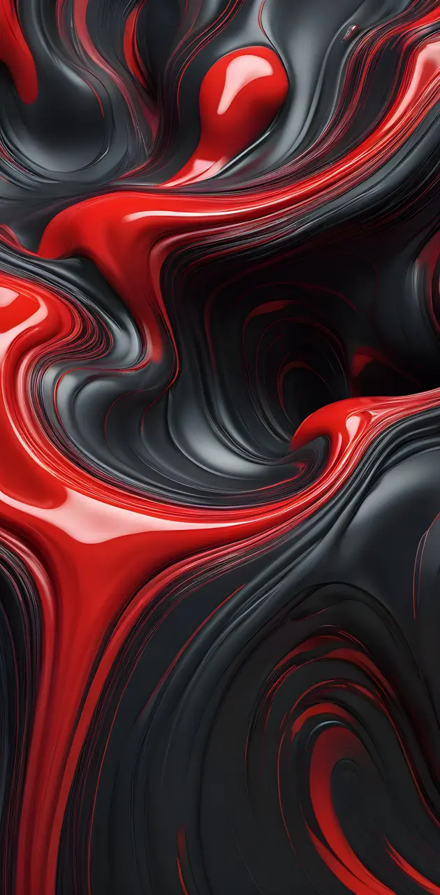 red+black liquid